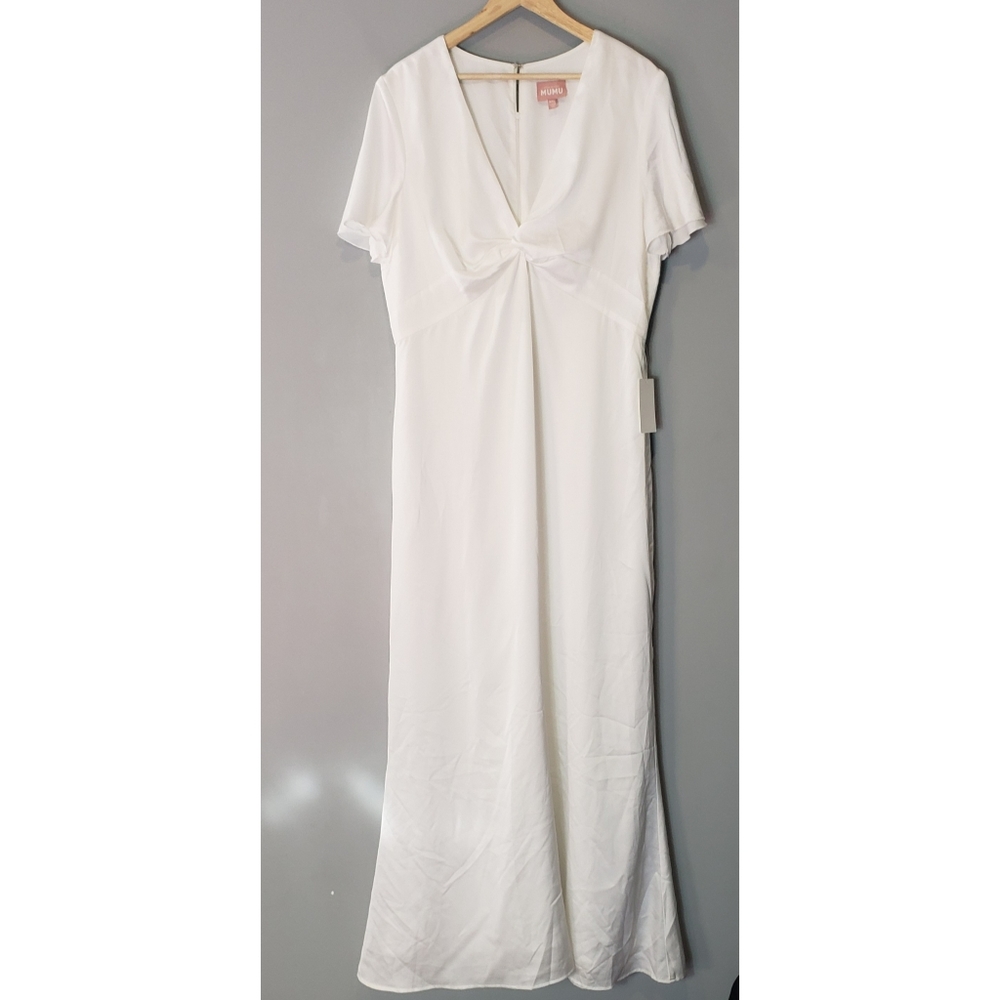 Show Me Your MuMu White Wedding Dress